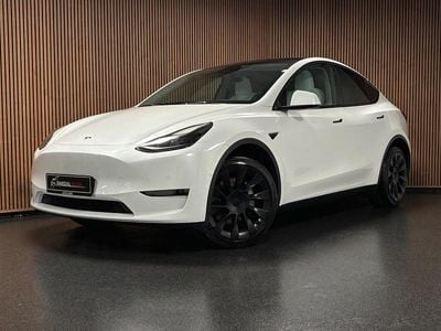 Hvidmetal Brugt 2022 Tesla Model Y Long Range AWD SUV | 289.995 kr. (Lidt for dyr)