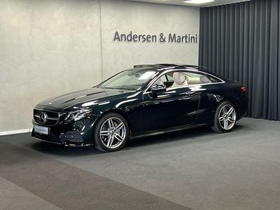 Grønmetal Brugt 2017 Mercedes E200 AMG line Coupe | 399.900 kr.