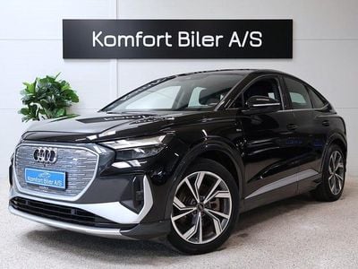 Sortmetal Brugt 2023 Audi Q4 Sportback e-tron S-Line SUV | 299.800 kr.