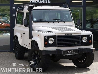 Hvid Brugt 1997 Land Rover Defender SUV | 249.900 kr.
