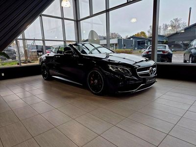 Sortmetal Brugt 2016 Mercedes S63 AMG AMG Cabriolet | 6.387 kr.