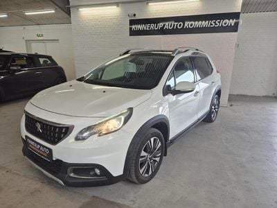 Hvid metal Brugt 2017 Peugeot 2008 Desire Sky SUV | 89.900 kr. (Fair pris)