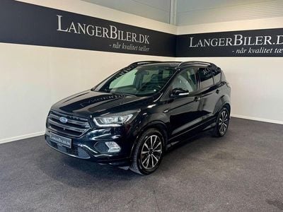 Sortmetal Brugt 2018 Ford Kuga ST-Line SUV | 119.500 kr. (God pris)