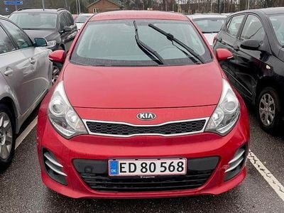 Rød Brugt 2016 Kia Rio Style Hatchback | 85.000 kr. (Fair pris)