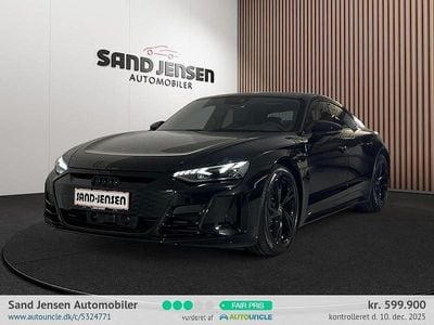 Sortmetal Brugt 2022 Audi e-tron GT quattro Premium Sedan | 599.900 kr. (Fair pris)
