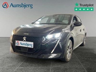 Sort metal Brugt 2021 Peugeot e-208 Active Hatchback | 109.500 kr. (Fair pris)