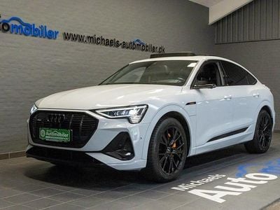 Hvidmetal Brugt 2022 Audi e-tron Black Edition SUV | 419.900 kr. (Fair pris)