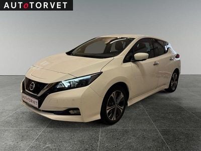 Hvid Brugt 2020 Nissan Leaf N-Connecta Hatchback | 74.700 kr. (Fair pris)