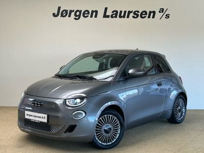 Grå Brugt 2021 Fiat 500e Icon Hatchback | 114.800 kr. (Fair pris)