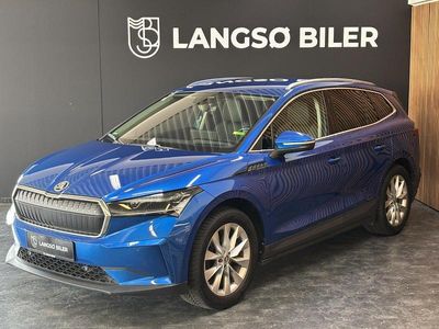 Blå Brugt 2021 Skoda Enyaq iV Suite SUV | 259.500 kr. (Lidt for dyr)