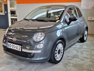 Brugt Fiat 500C Lounge 69 HK (50 kW) 2013 Grå Cabriolet