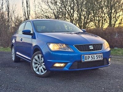 Brugt Seat Toledo Style 110 HK (80 kW) 2017 Blå Hatchback