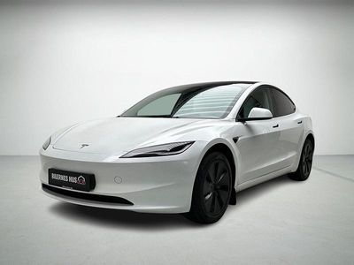 Hvid Brugt 2024 Tesla Model 3 Long Range RWD Sedan | 324.900 kr. (Dyr)