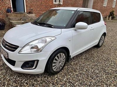 Hvid Brugt 2014 Suzuki Swift Hatchback | 48.000 kr. (God pris)