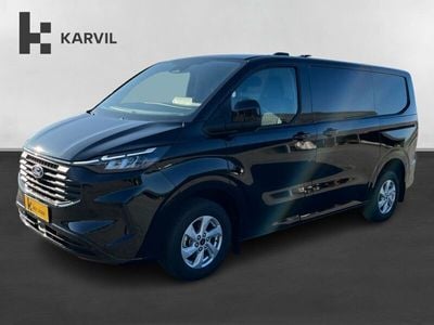 Sortmet Ny 2024 Ford Transit Custom Limited Van | 279.250 kr.