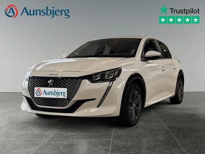 Brugt Peugeot e-208 Active 100 kW (136 HK) 2021 Hvid Hatchback