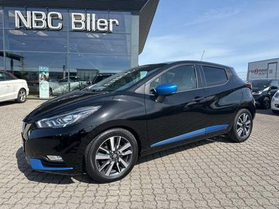 Sortmetal Brugt 2017 Nissan Micra N-Connecta Hatchback | 89.780 kr. (Fair pris)