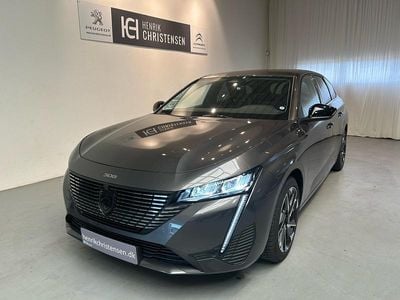 Grå platinium Brugt 2022 Peugeot 308 Allure Stationcar | 169.900 kr.