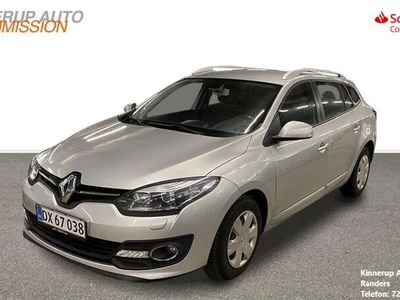 brugt Renault Mégane Sport Tourer 1,5 DCI Limited 110HK Stc 6g Aut.