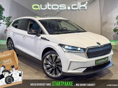 Hvid Brugt 2021 Skoda Enyaq iV Lounge SUV | 259.000 kr. (Lidt for dyr)