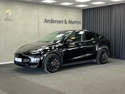 Sort Brugt 2022 Tesla Model Y Performance SUV | 298.900 kr. (Fair pris)