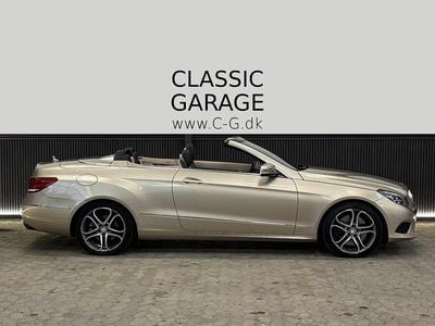 Brugt Mercedes E400 333 HK (244 kW) 2014 Guld Cabriolet