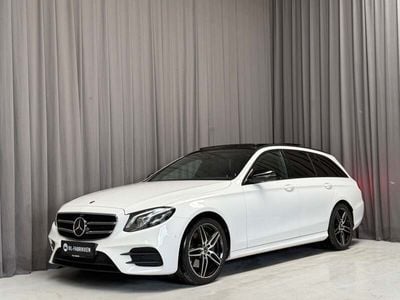 Hvidmetal Brugt 2017 Mercedes E220 AMG line Stationcar | 319.900 kr. (Lidt for dyr)
