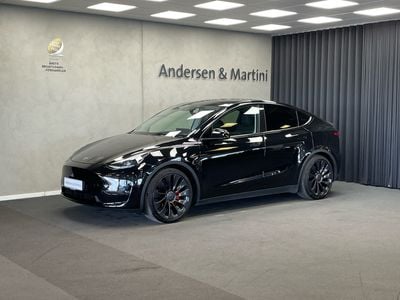 Sort Brugt 2022 Tesla Model Y Performance SUV | 339.900 kr. (Lidt for dyr)