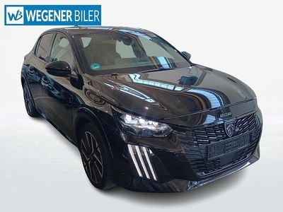 Sortmetal Brugt 2024 Peugeot e-208 GT Hatchback | 194.400 kr. (Fair pris)