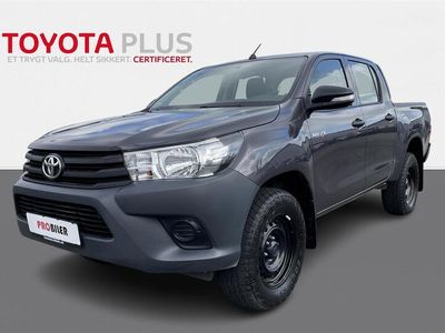 brugt Toyota HiLux 2,4 D-4D T2 4x4 150HK DobKab D