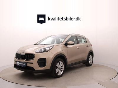 Gulmetal Brugt 2016 Kia Sportage Advance SUV | 129.900 kr.