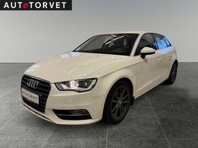 Hvid Brugt 2014 Audi A3 Sportback Ambition Hatchback | 94.700 kr. (Fair pris)