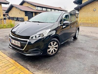 Brugt Peugeot 208 68 HK (50 kW) 2015 Sort Hatchback