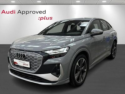 Grå Brugt 2024 Audi Q4 Sportback e-tron SUV | 394.900 kr.