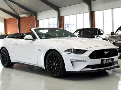 Hvidmetal Brugt 2020 Ford Mustang GT Convertible Cabriolet | 629.900 kr. (Super pris)