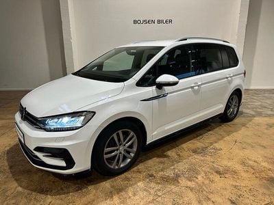 Hvid Brugt 2018 VW Touran R-line MPV | 229.990 kr. (Fair pris)