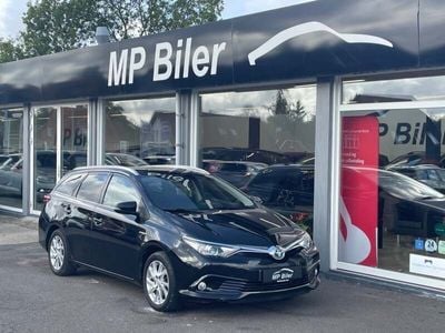Sortmetal Brugt 2016 Toyota Auris Hybrid H2 Stationcar | 118.900 kr. (Fair pris)