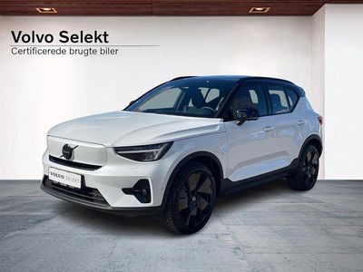 Hvidmetal Ny 2025 Volvo EX40 SUV | 399.900 kr. (Dyr)