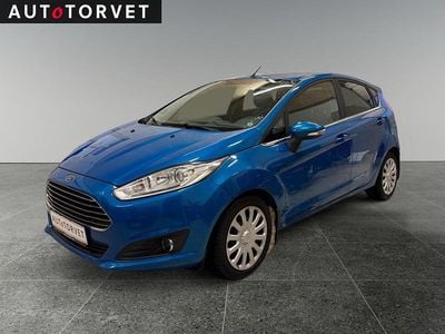 Blåmetal Brugt 2014 Ford Fiesta Titanium Hatchback | 49.700 kr. (Fair pris)