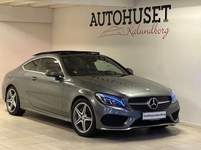 Brugt Mercedes C250 AMG line 204 HK (150 kW) 2016 Gråmetal Coupe