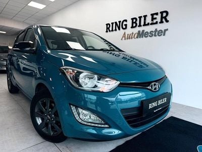 Brugt Hyundai i20 Classic 82 HK (60 kW) 2014 Blå Hatchback