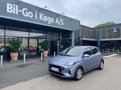 Lysblåmetal Brugt 2024 Hyundai i10 Advanced Hatchback | 159.900 kr. (Lidt for dyr)