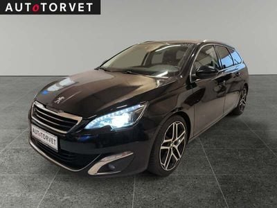 Sort Brugt 2015 Peugeot 308 Allure Stationcar | 79.700 kr. (Fair pris)