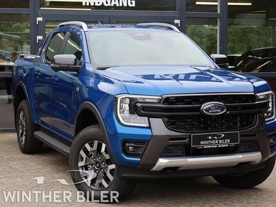 Blåmetal Ny 2025 Ford Ranger Wildtrack Afhentning | 449.900 kr.