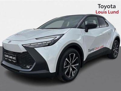 2vp platinum pearl white/astra Brugt 2024 Toyota C-HR+ Style SUV | 339.900 kr.