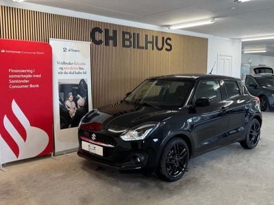Sortmetal Brugt 2021 Suzuki Swift Action Hatchback | 109.500 kr. (God pris)