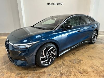 Blå metallic Brugt 2024 VW ID.7 Style Sedan | 399.990 kr. (Lidt for dyr)