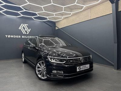 Grå Brugt 2015 VW Passat R-line Stationcar | 214.500 kr.