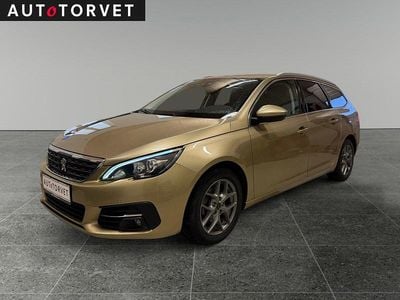 Champagnemetal Brugt 2017 Peugeot 308 Allure Stationcar | 67.700 kr. (Fair pris)