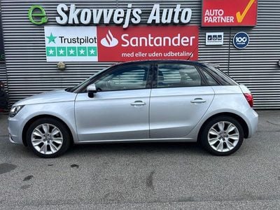 Sølvmetal Brugt 2012 Audi A1 Sportback Ambition Hatchback | 79.900 kr.